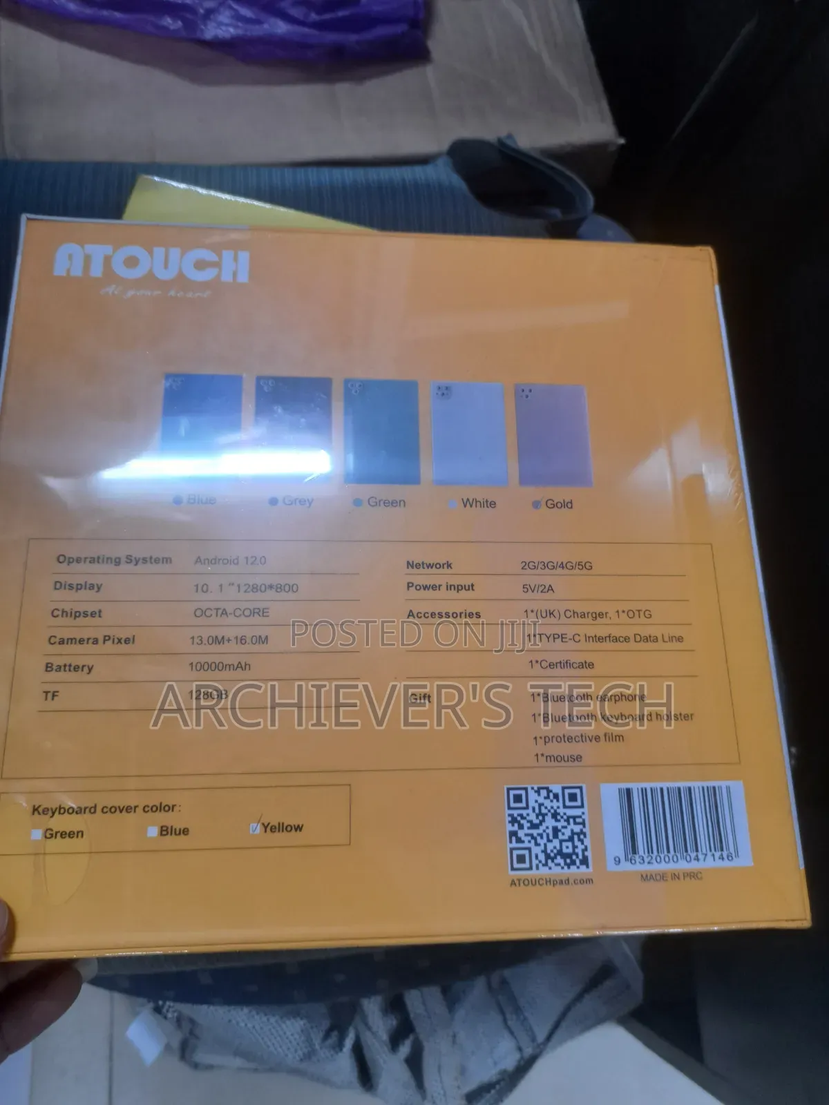 New Atouch X19 Pro 256 GB Yellow