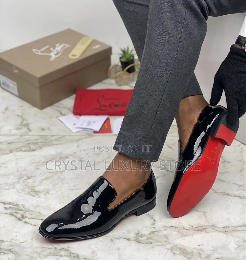 Christian Louboutin Quality Luxury Men Cooperate Shoe