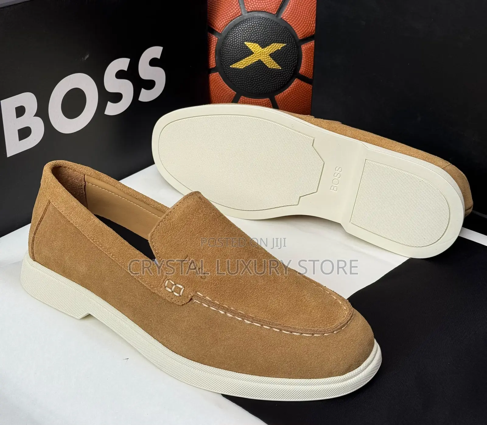 Loro Piana Quality Men Genuine Suede Shoe