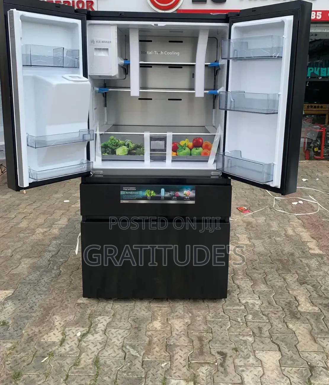 Hisense French Door Refrigerator 560 Liters