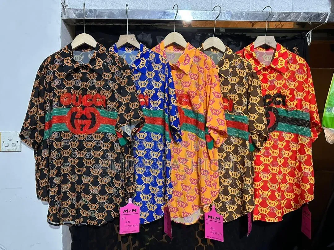 Quality Versace Designs Silk Tops