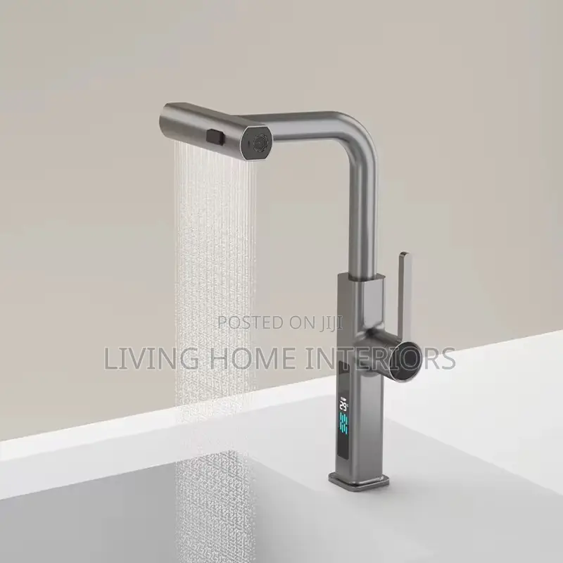 A Smart Digital Kitchen Faucet With an Integrated Led