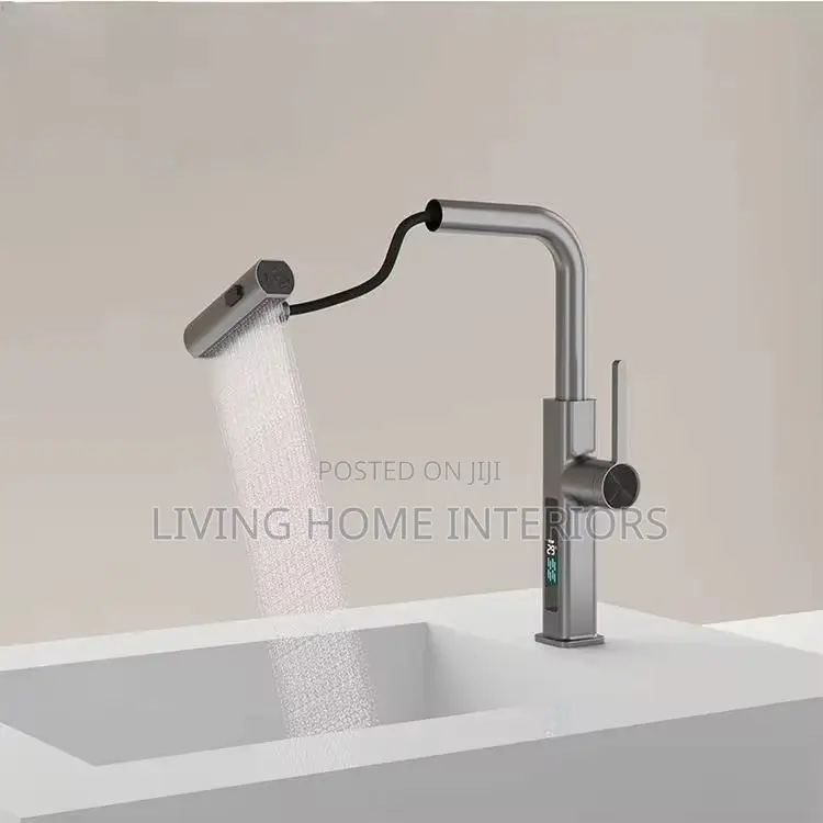 A Smart Digital Kitchen Faucet With an Integrated Led