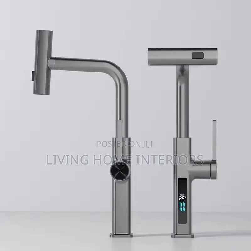 A Smart Digital Kitchen Faucet With an Integrated Led