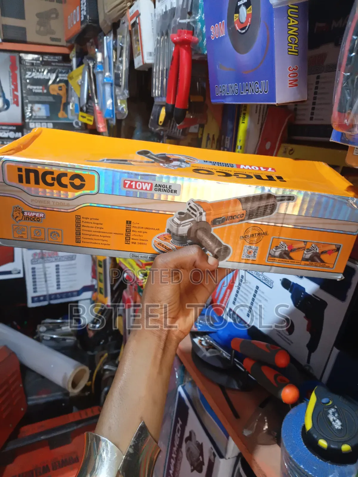Ingco 710w Electric Grinder – Heavy Duty Angle Grinder