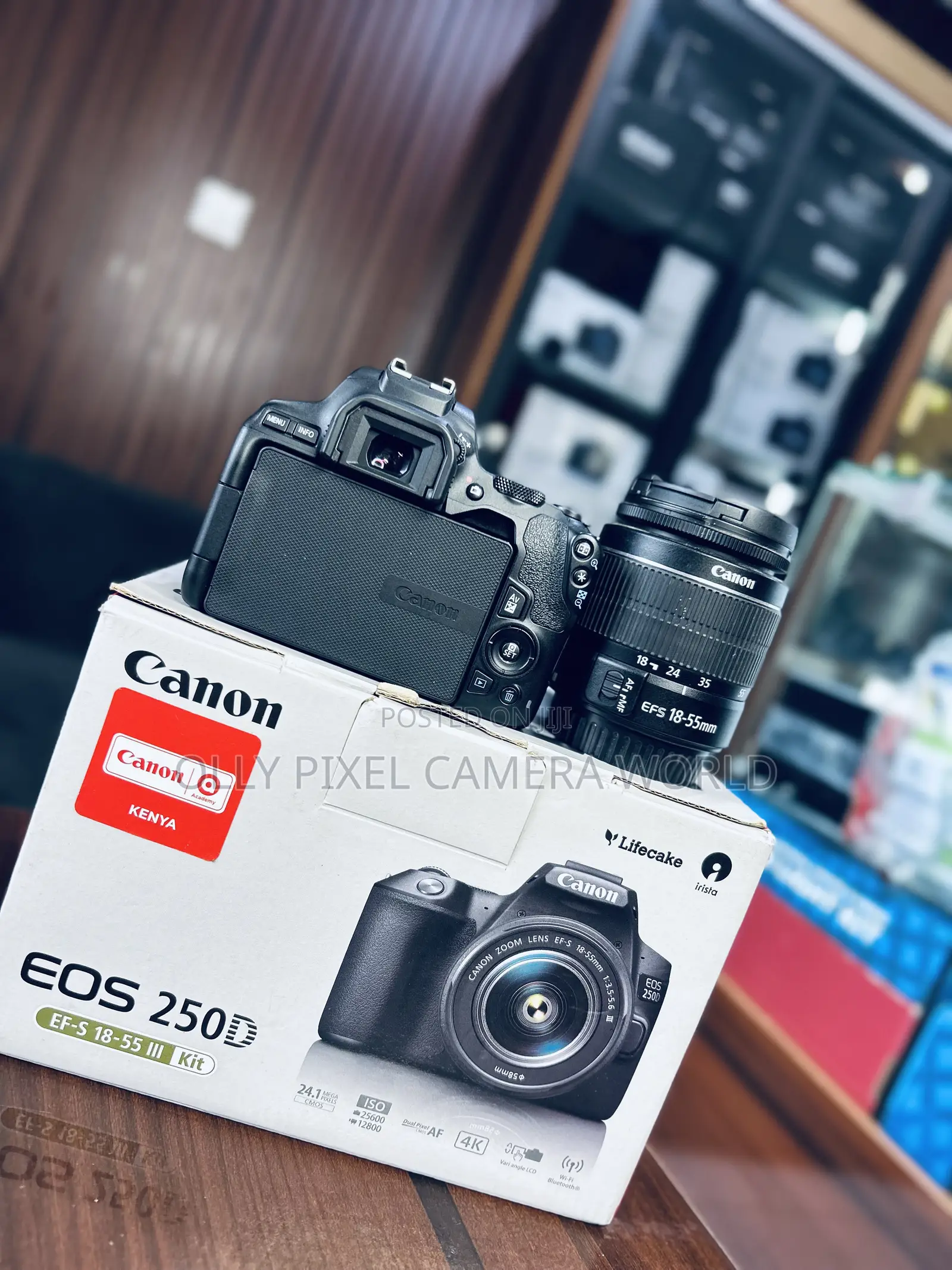 Canon 250d With Lens