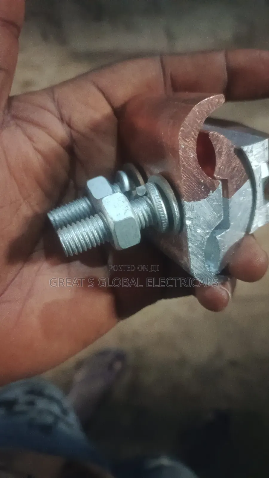 Copper Busbar Terminal Clamp – Heavy Duty