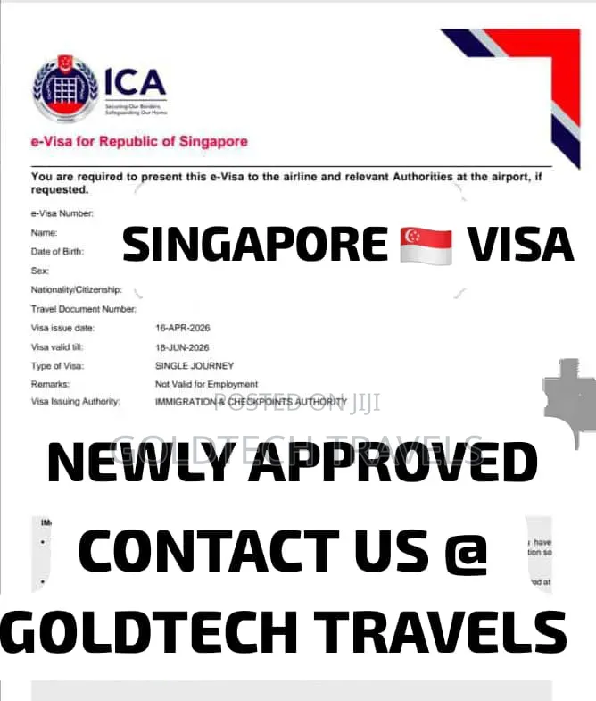 Singapore Tourist Visa Available