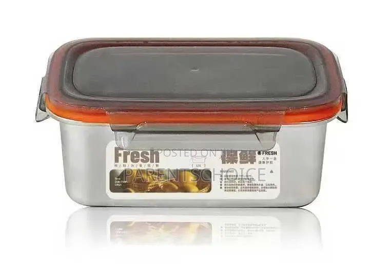 3-Piece Stainless Steel Food Storage Container Set
