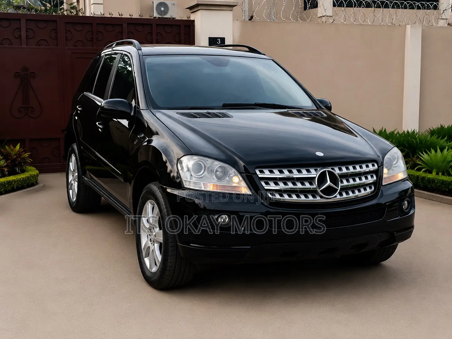 Mercedes-Benz M Class 2007 Black