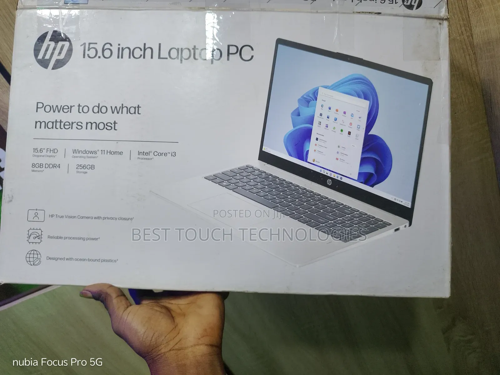 Laptop HP 15 8GB Intel Core i3 SSD 256GB