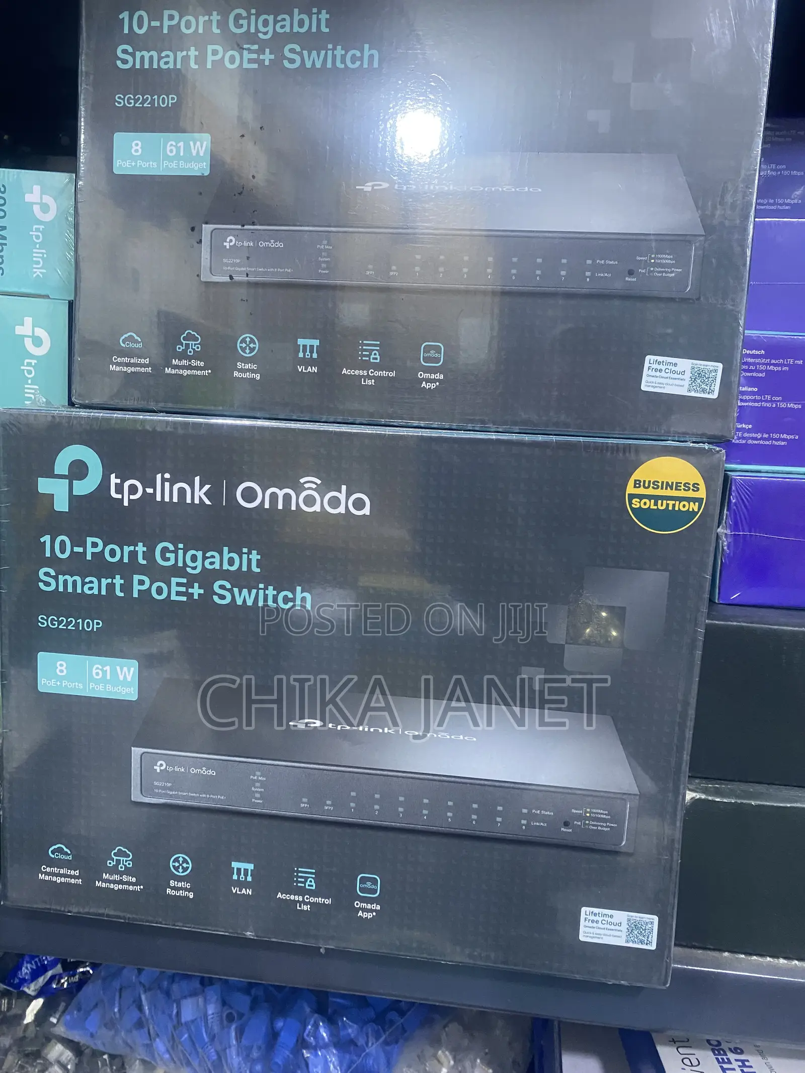 Tp-Link 10 Ports Gigabit Smart Poe Switch