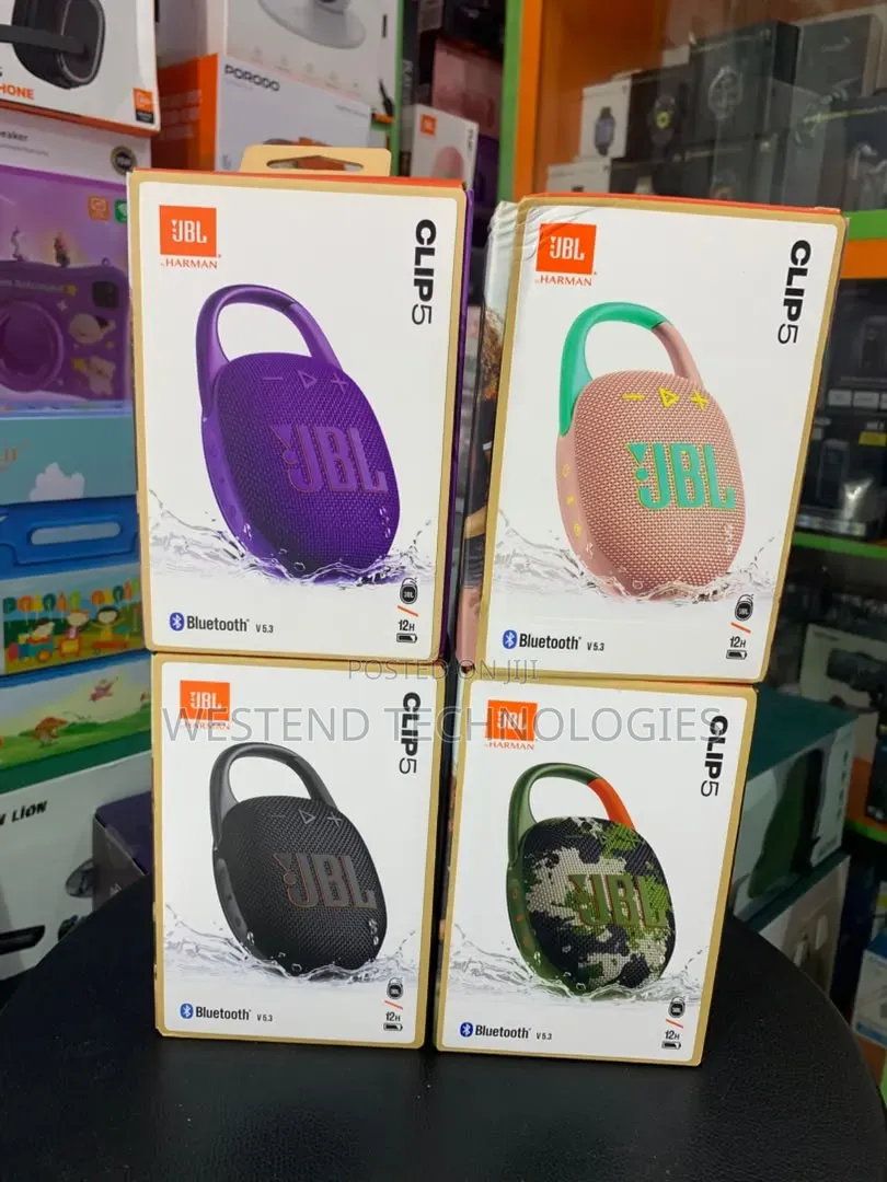 JBL Clip 5 Portable Bluetooth Speaker