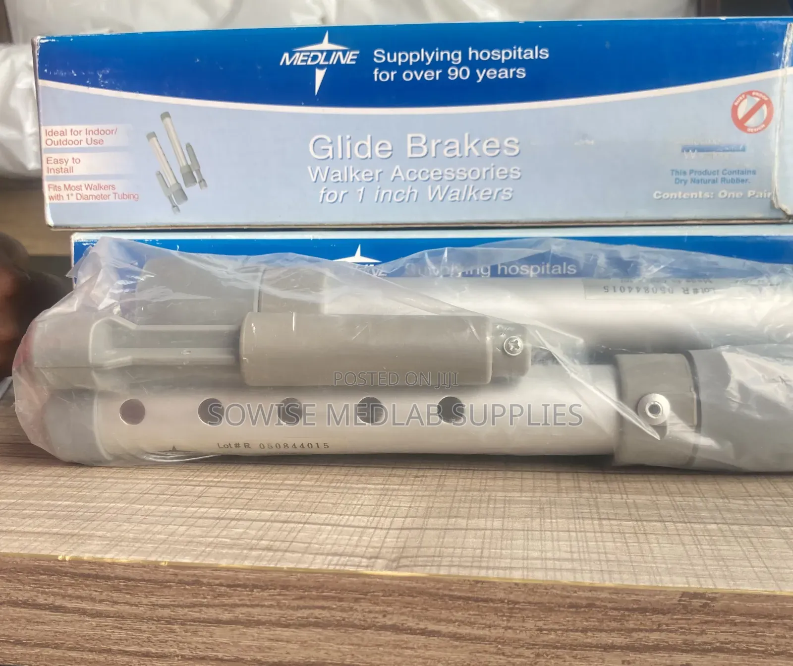 Durable Protective Anti-Glide Brakes for Walker
