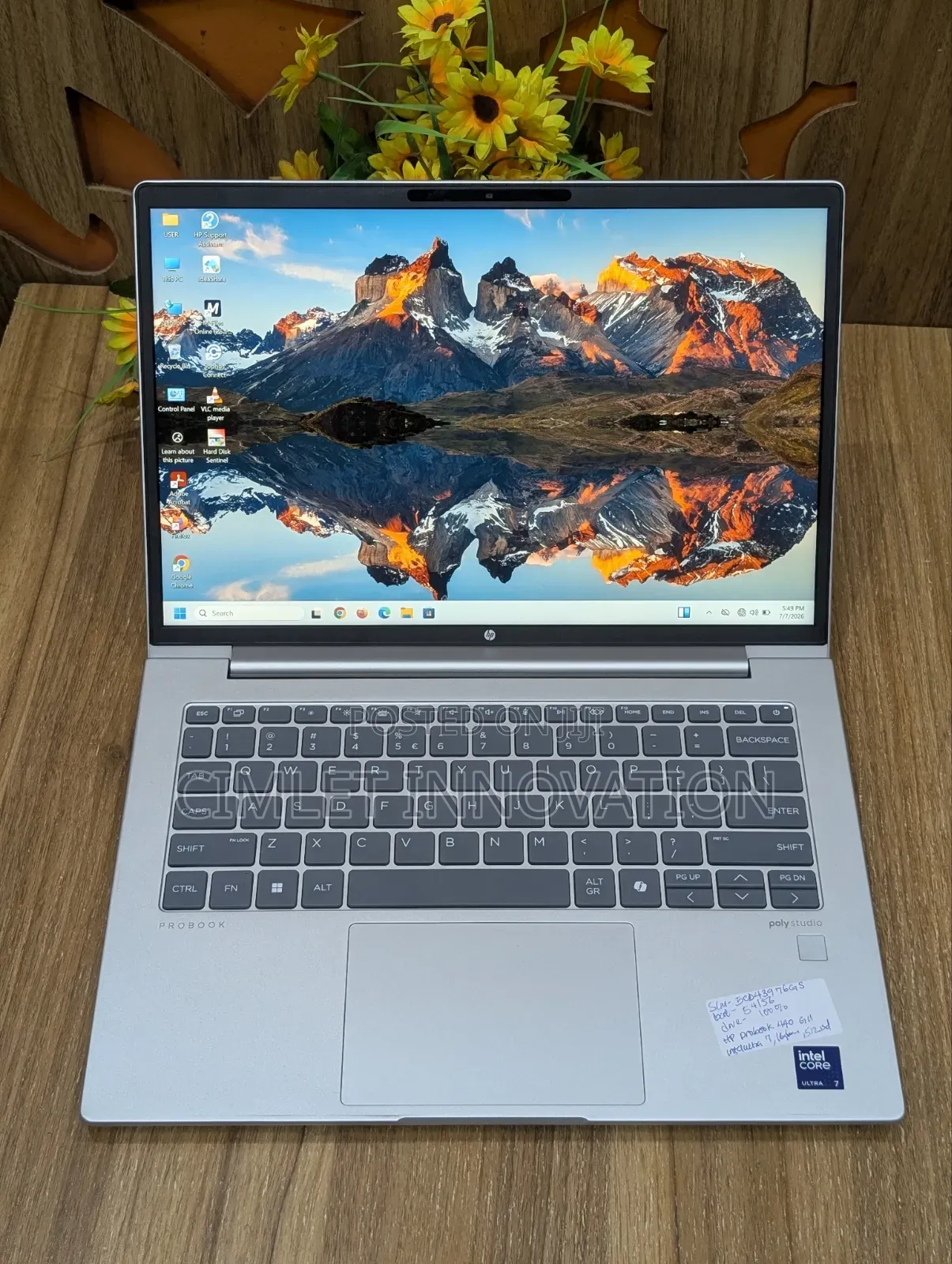 Laptop HP ProBook 440 16GB Intel Core Ultra 7 SSD 512GB