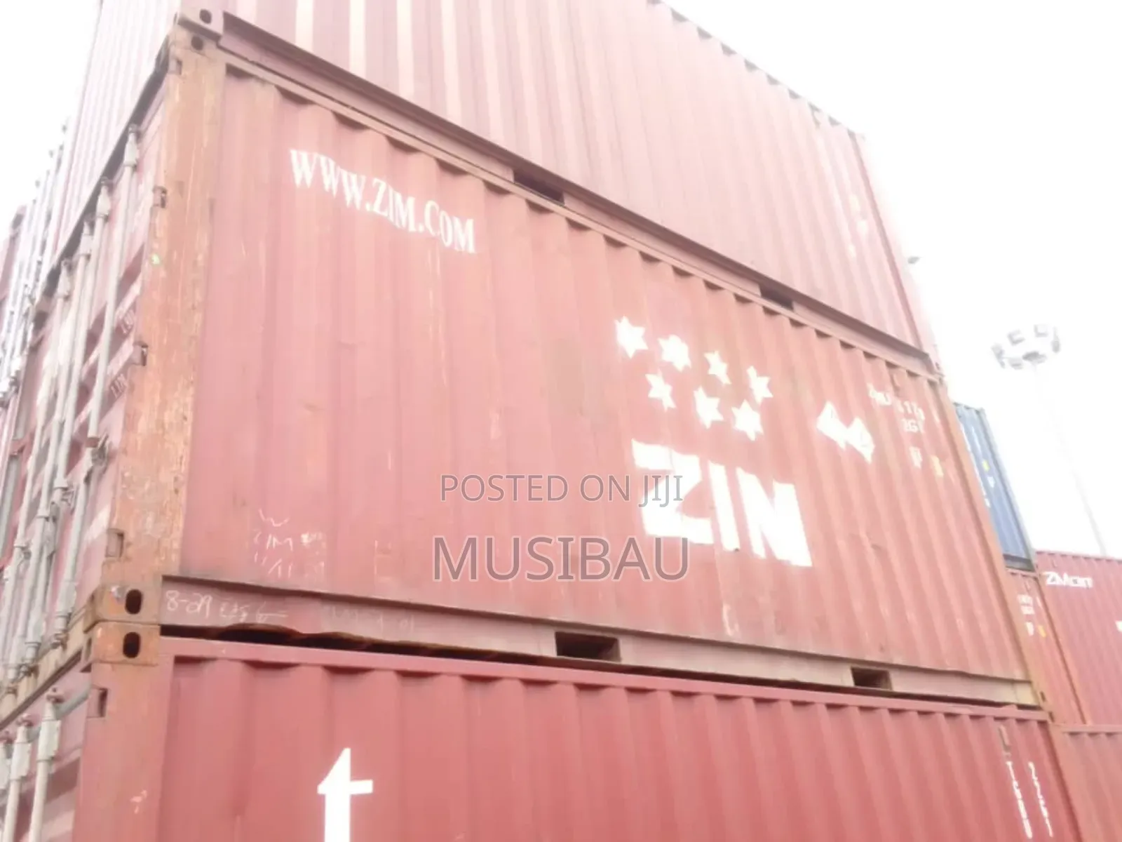 Empty Shipping Containers