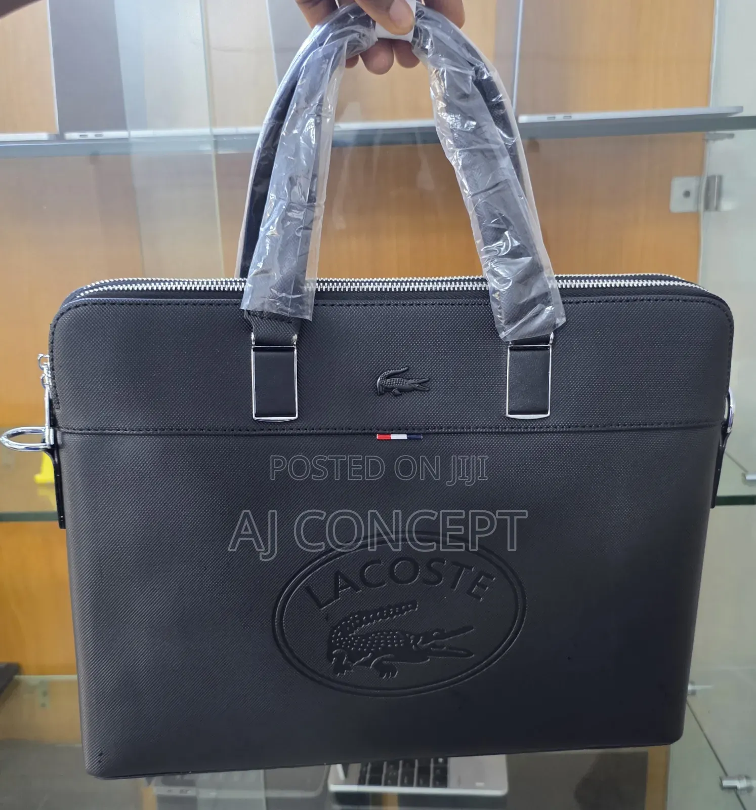 High Quality Luxury Lacoste Laptop Bag