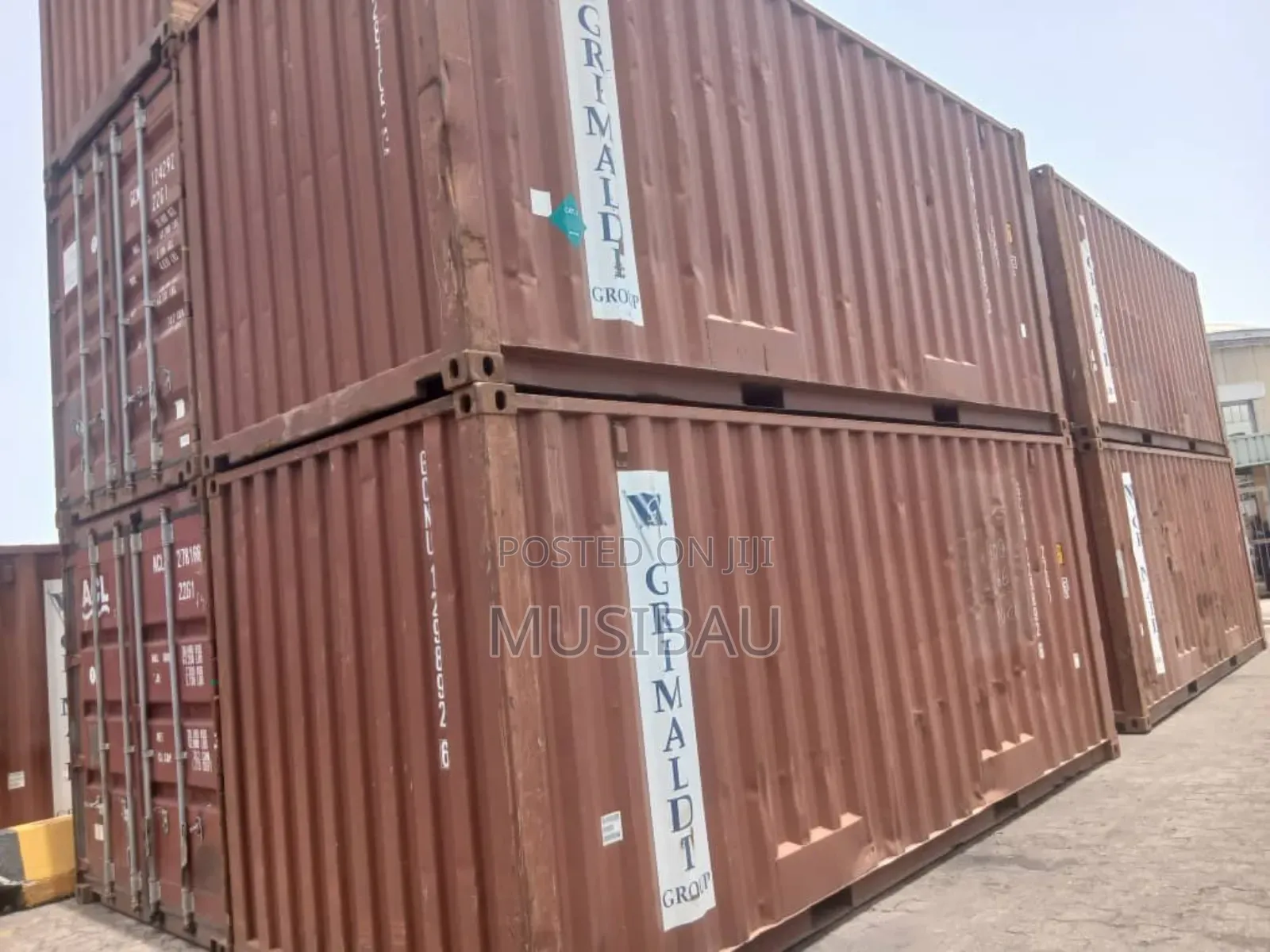 Empty Shipping Containers