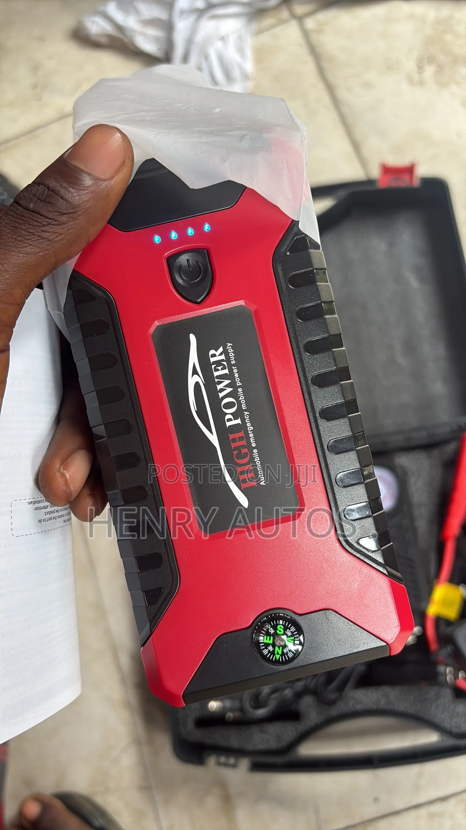 Multi-Function Jump Starter Automobile Emergency Power Supply