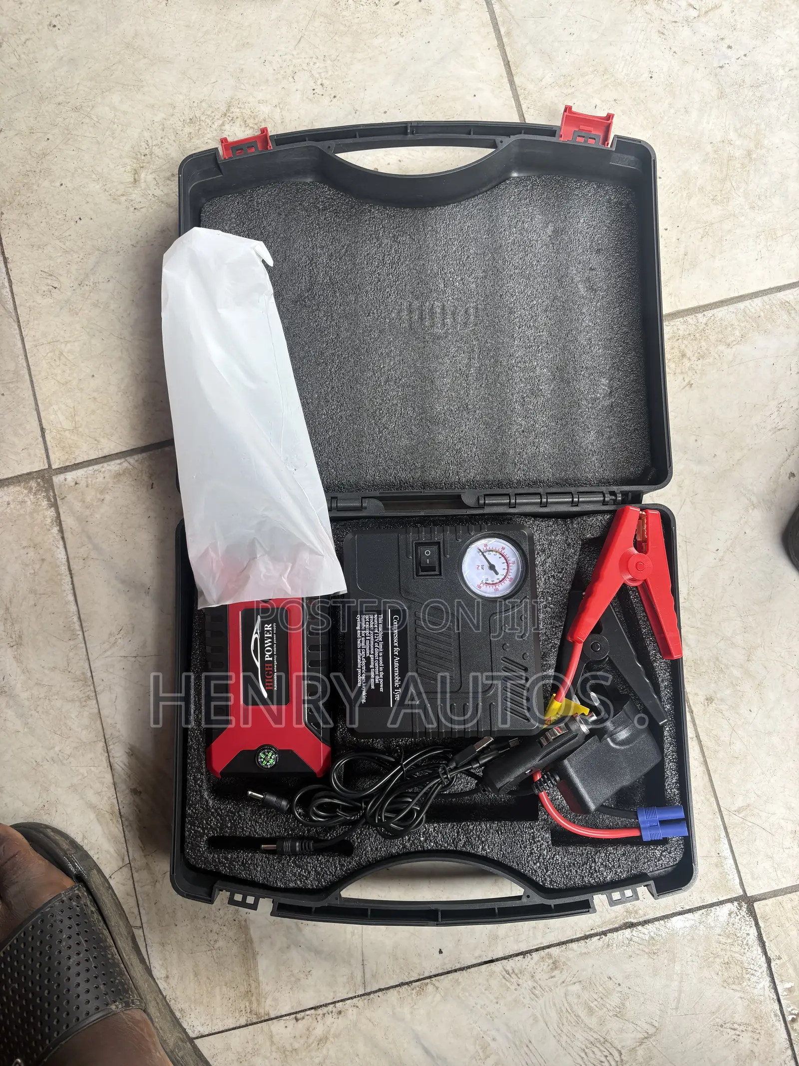 Multi-Function Jump Starter Automobile Emergency Power Supply