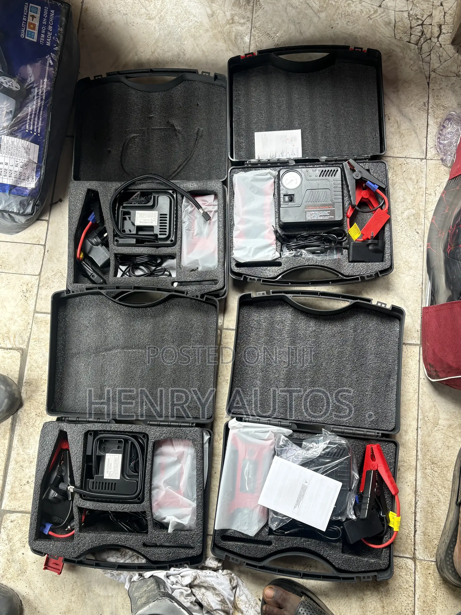 Multi-Function Jump Starter Automobile Emergency Power Supply