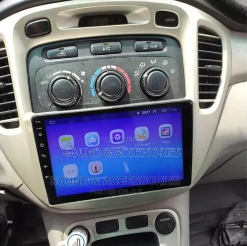 Toyota Highlander 2003-07 Ac-vent Android Gps Navigation Sys