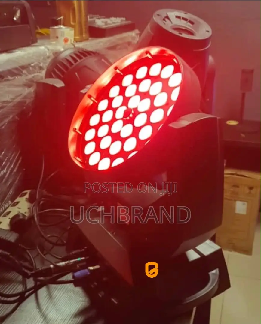 10 Watts by 36 Bulbs Led Pan Cake Stage Moving Head Light
