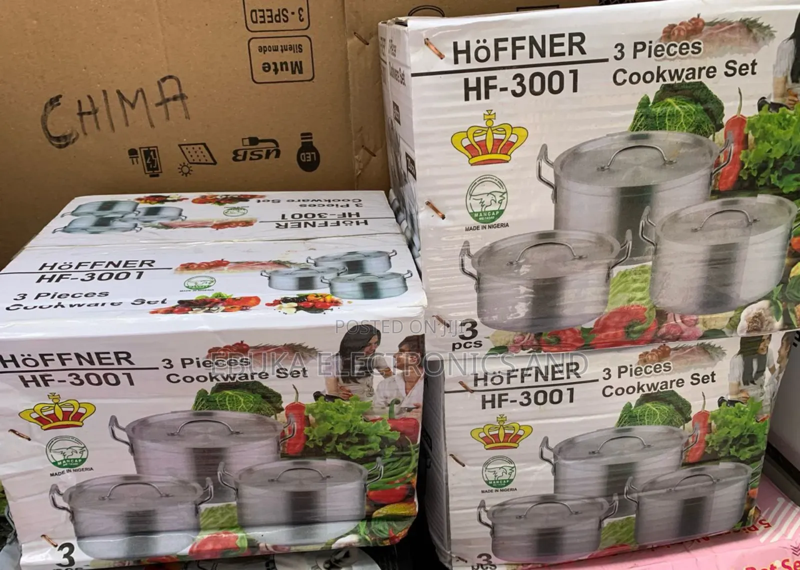 Hoffner (Hf-3001) 3-Pieces Cookware Set Is Available Now