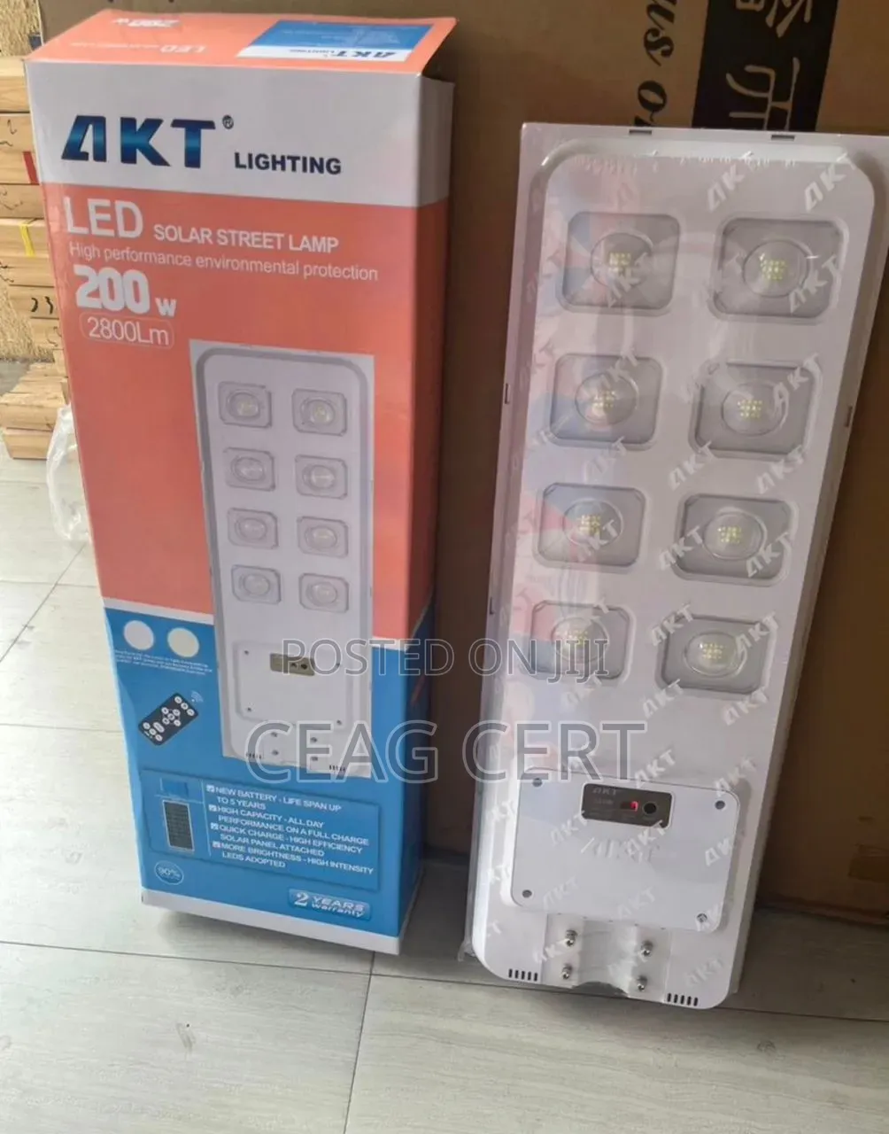200w Akt Solar Street Light