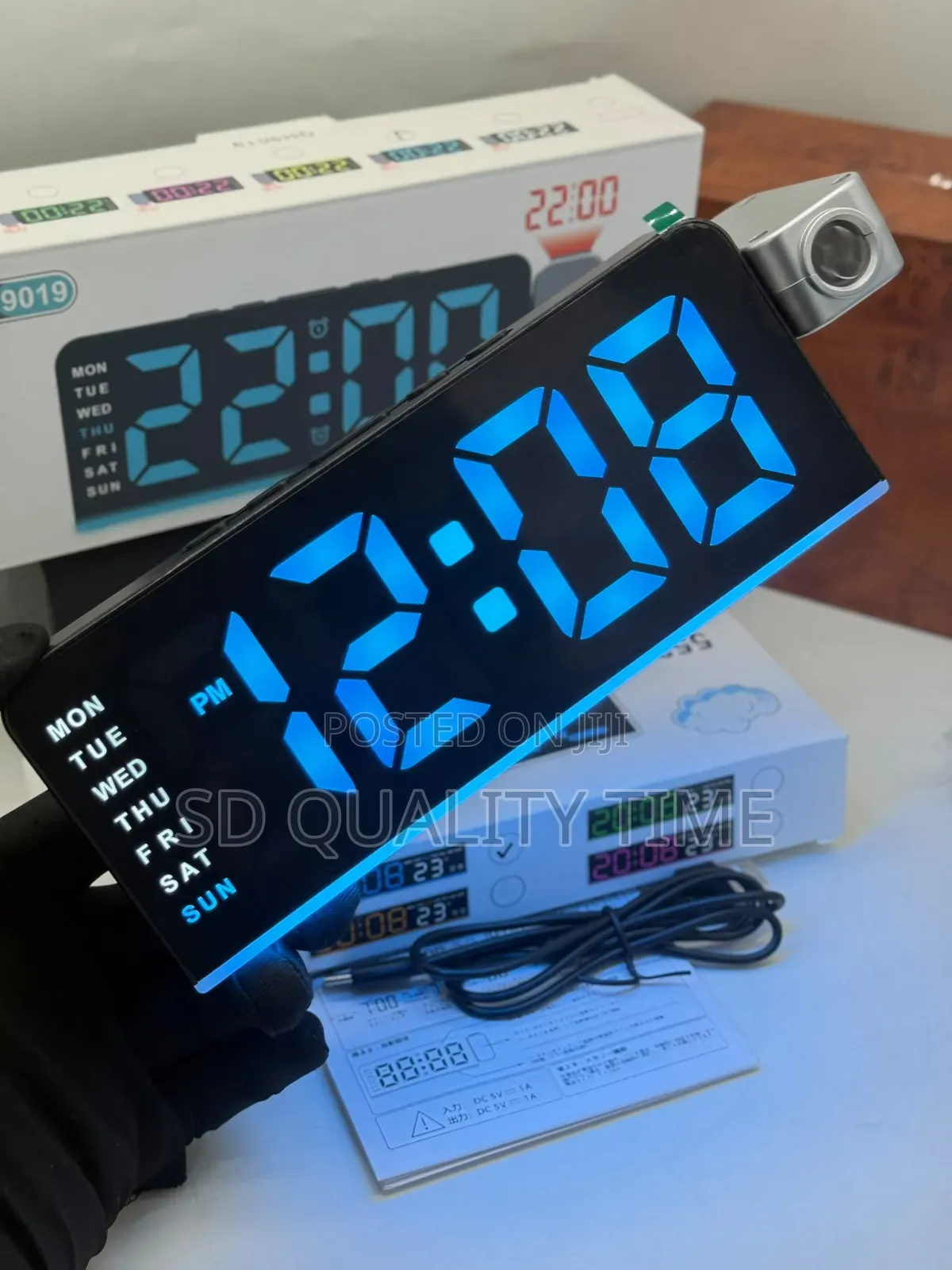 Digital Led Projector Clock