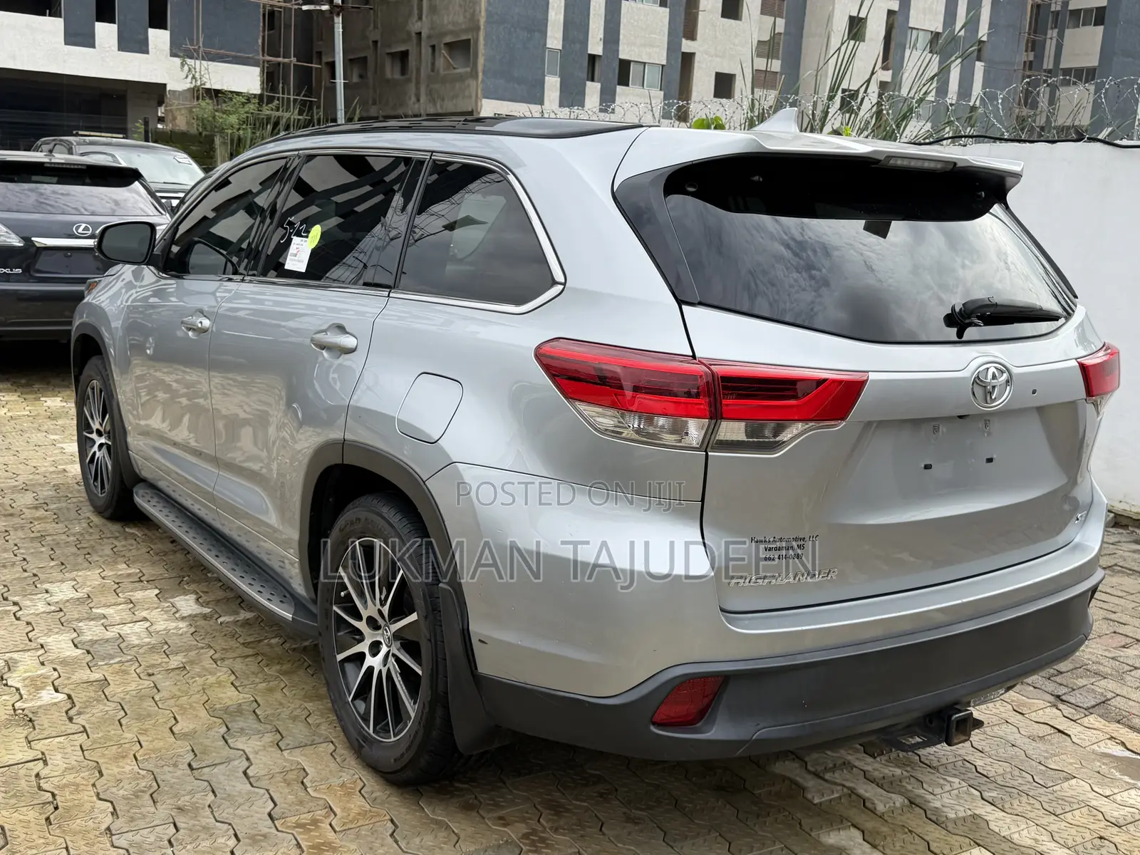 Toyota Highlander SE 4x2 V6 (3.5L 6cyl 8A) 2017 Silver