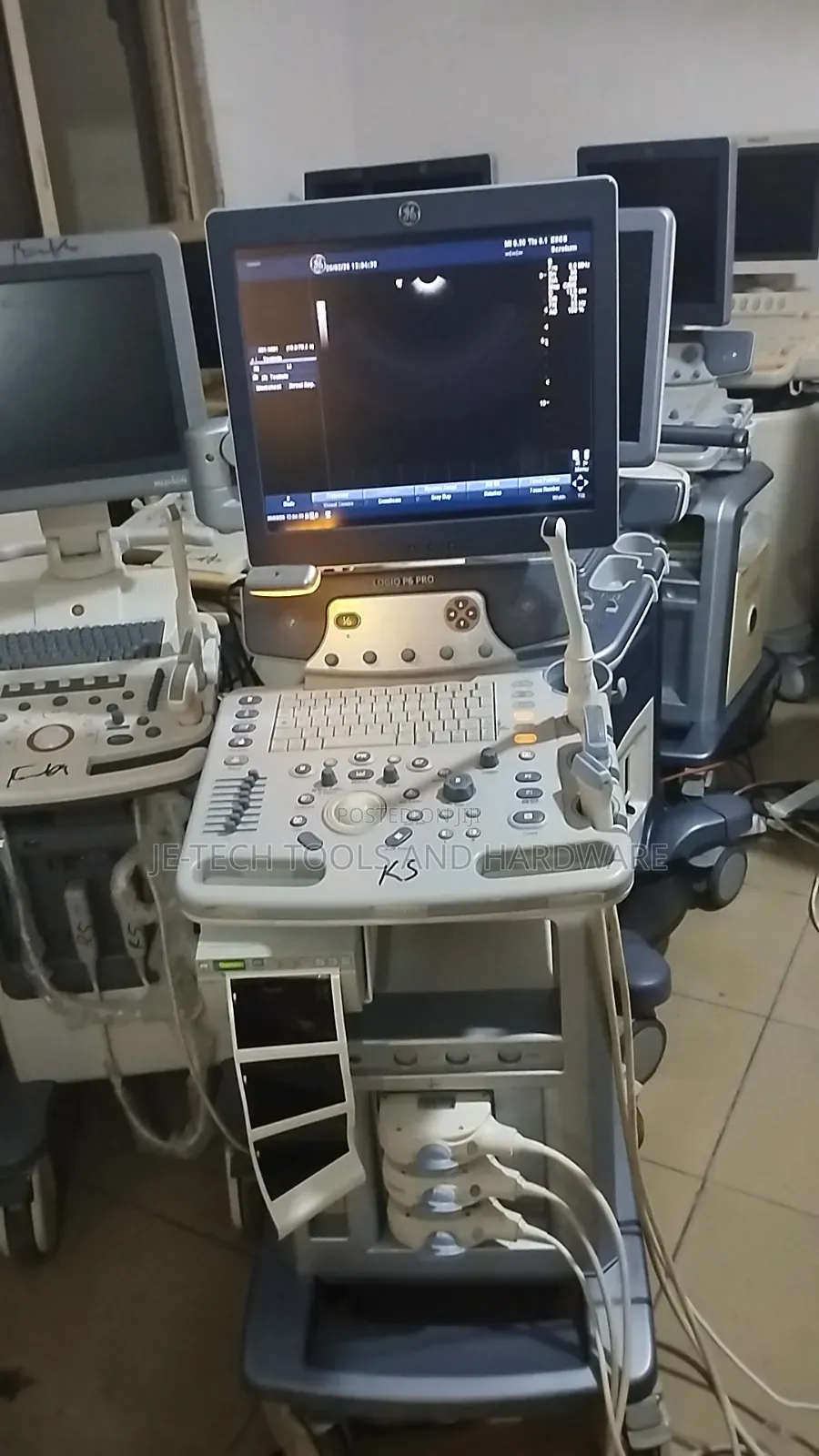 2d Color Doppler Ge Logiq P6 Ultrasound (Cardiac)