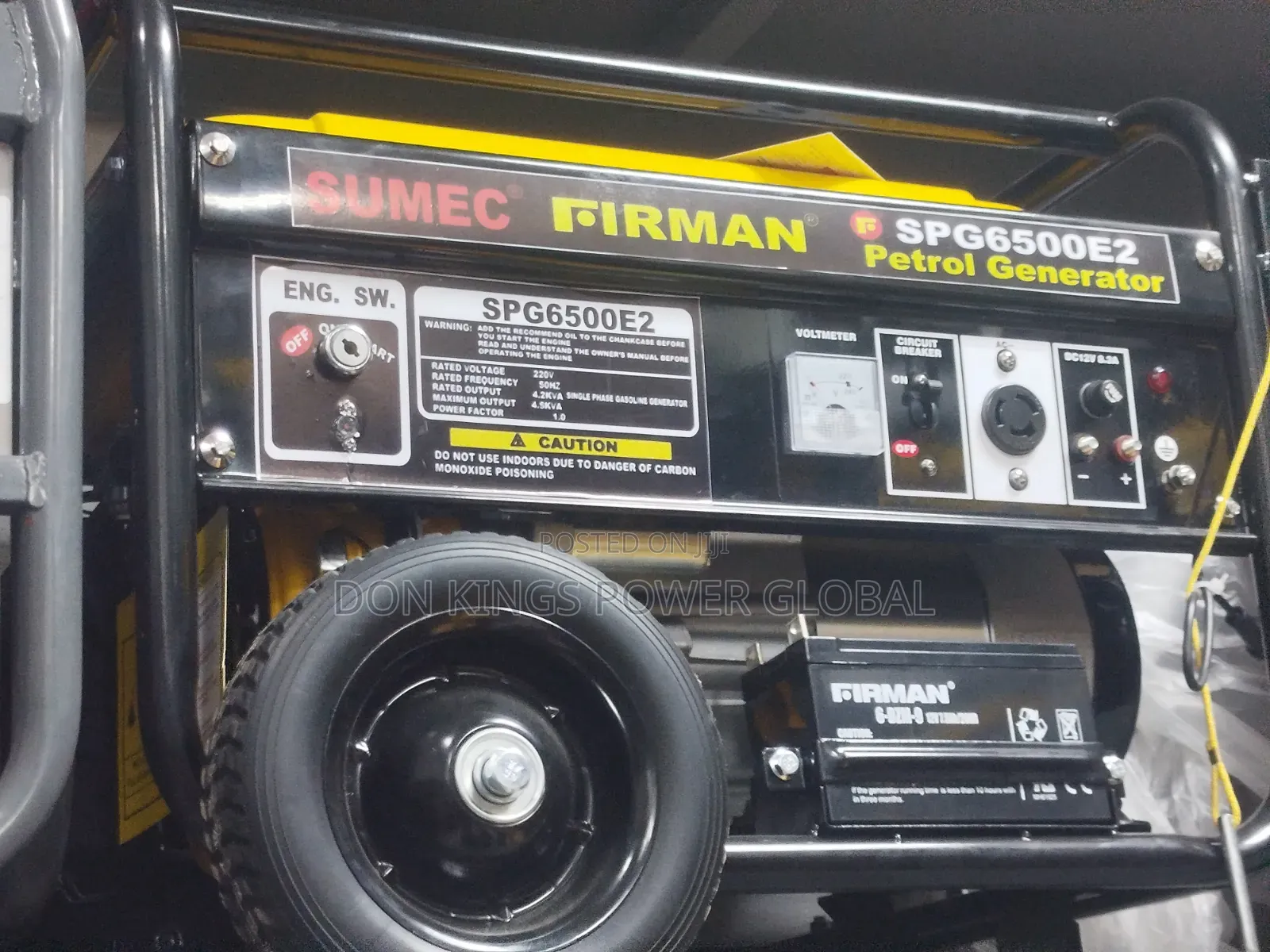 Sumec Firman Spg6500 4.5kva Heavy-Duty Generator