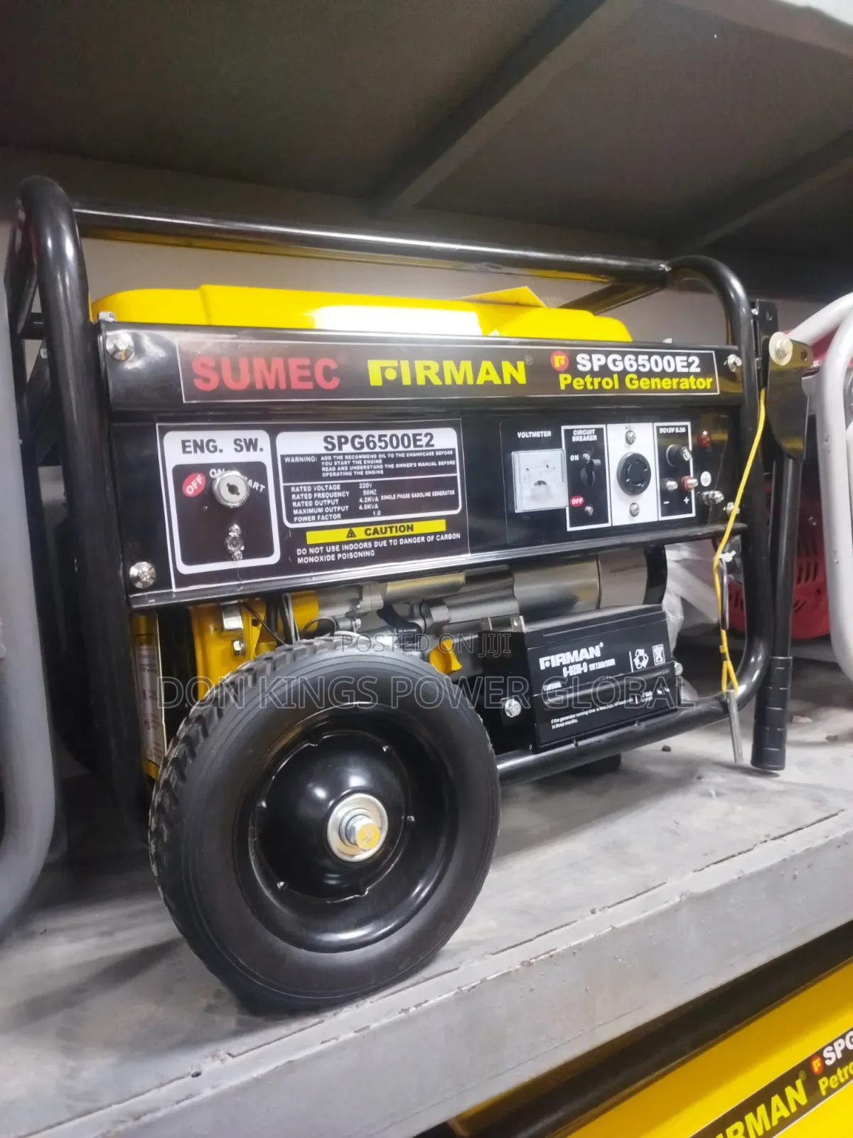Sumec Firman Spg6500 4.5kva Heavy-Duty Generator