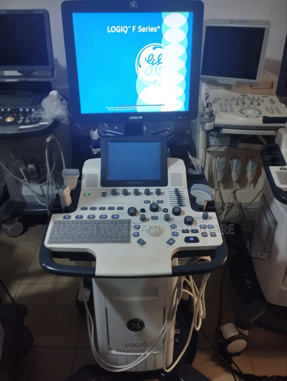 Ge Logiq F6 Ultrasound Machine (Echo)