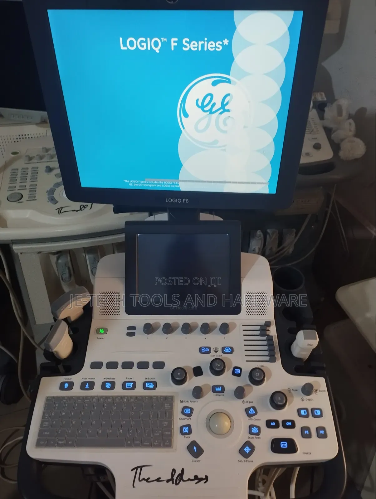Ge Logiq F6 Ultrasound Machine (Echo)