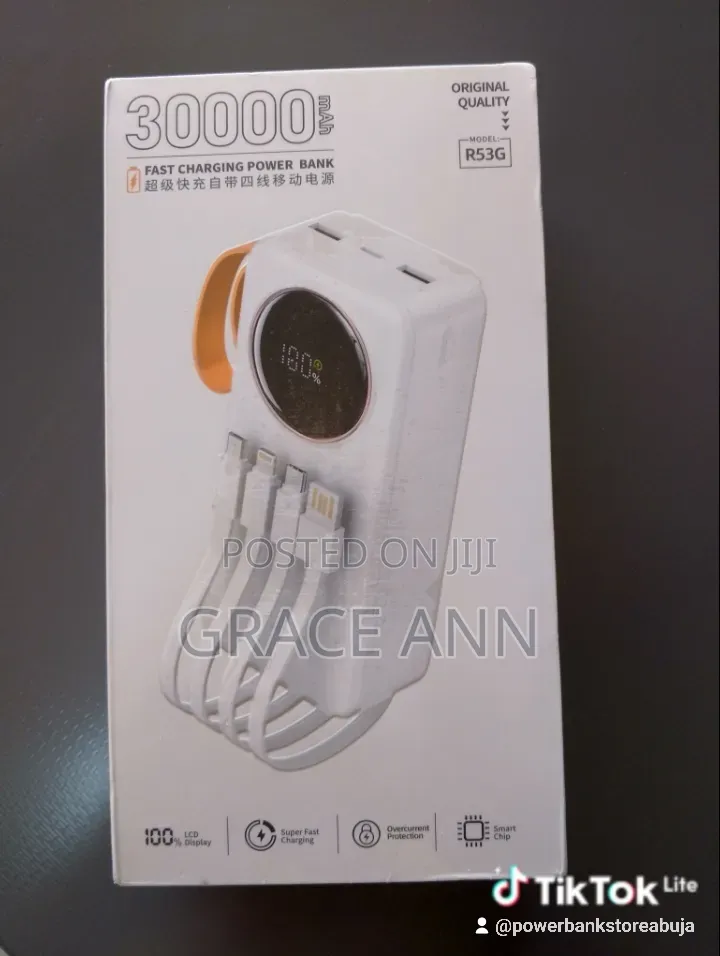 30000mah Fast Charging Power Bank
