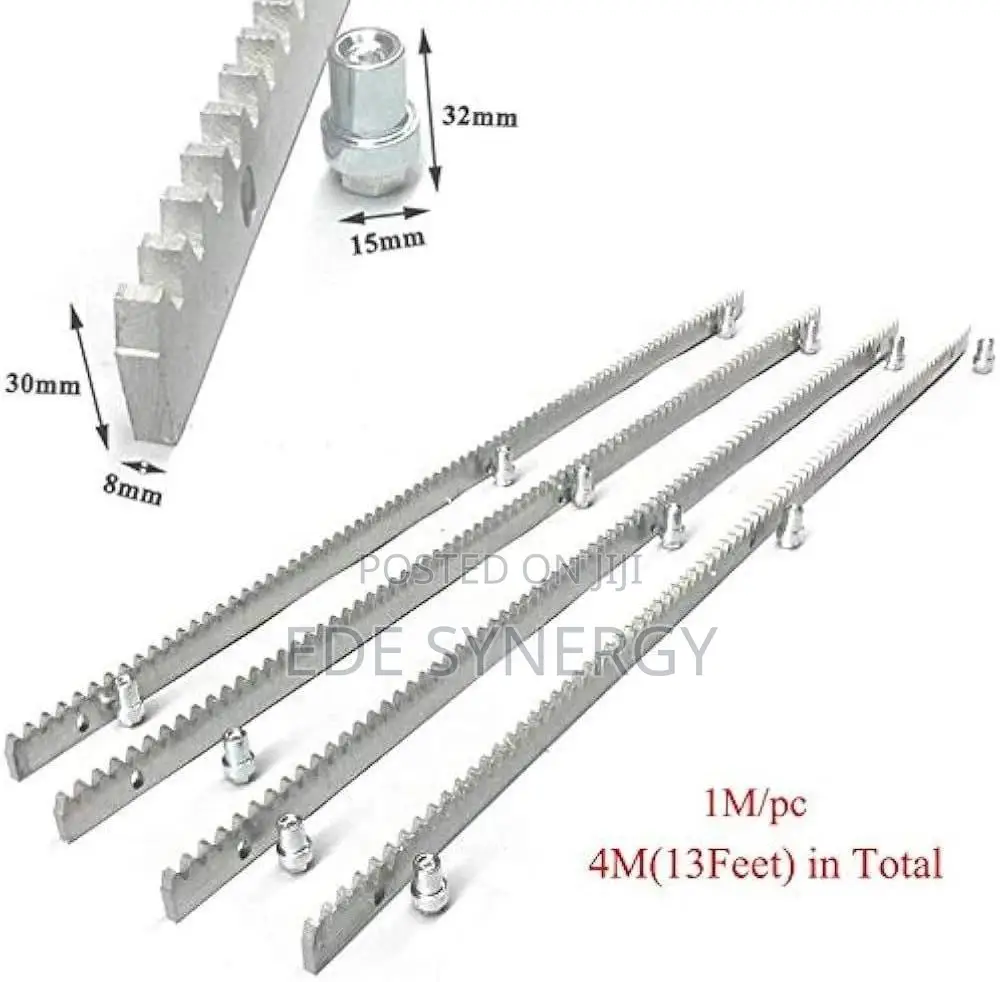 Steel Gear Rack For Sliding Gate Opener 4pcs Slide Gate Rack