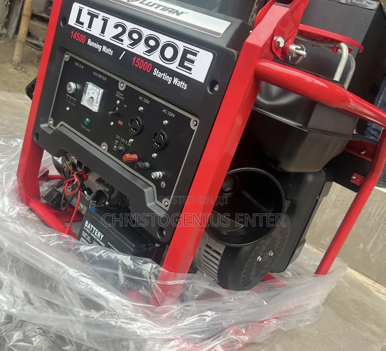Model Lt12990e Lutian Generator Set