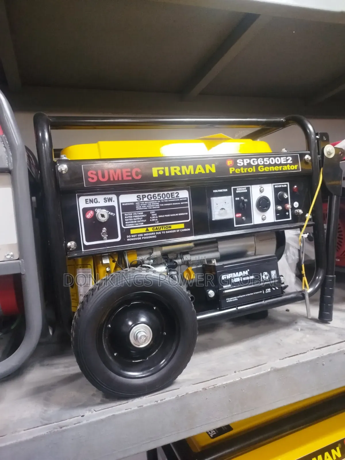 Sumec Firman Spg6500 4.5kva Powerful and Efficient Generator