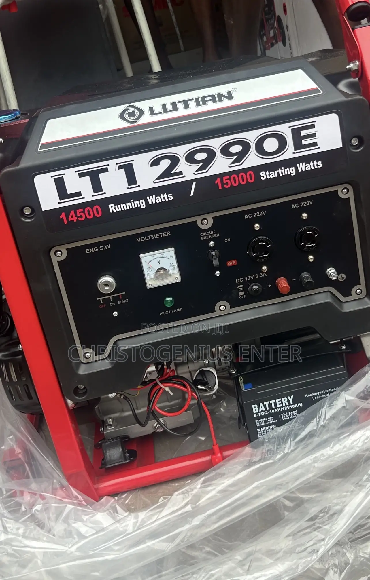 Brand New 15kva Generator Lutian , 100% Copper Coil, 1year Warranty
