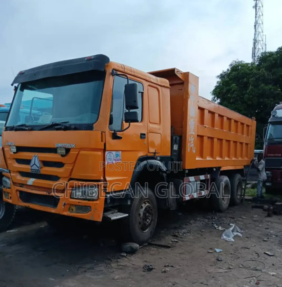 Howo 375 Tipper Truck With 10 Tyres (Nigerian Used)