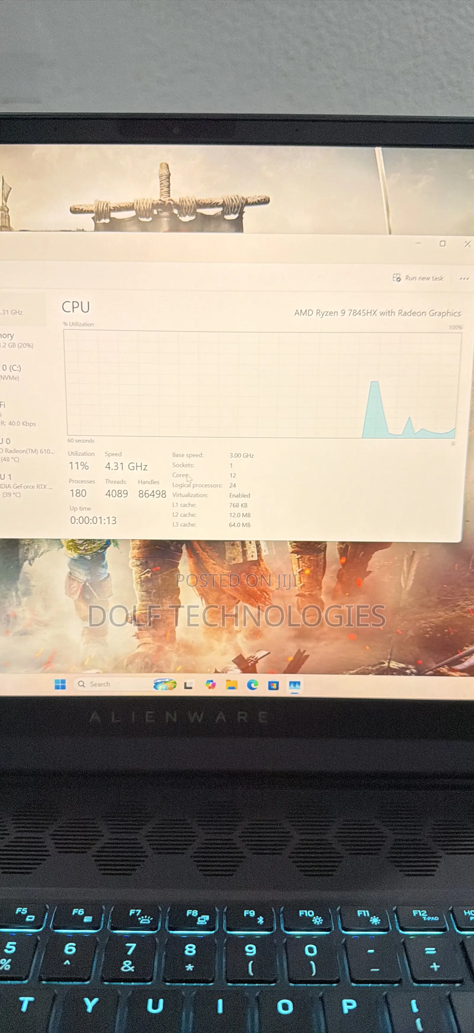 Laptop Alienware M16 R1 32GB AMD Ryzen 9 SSD 1T