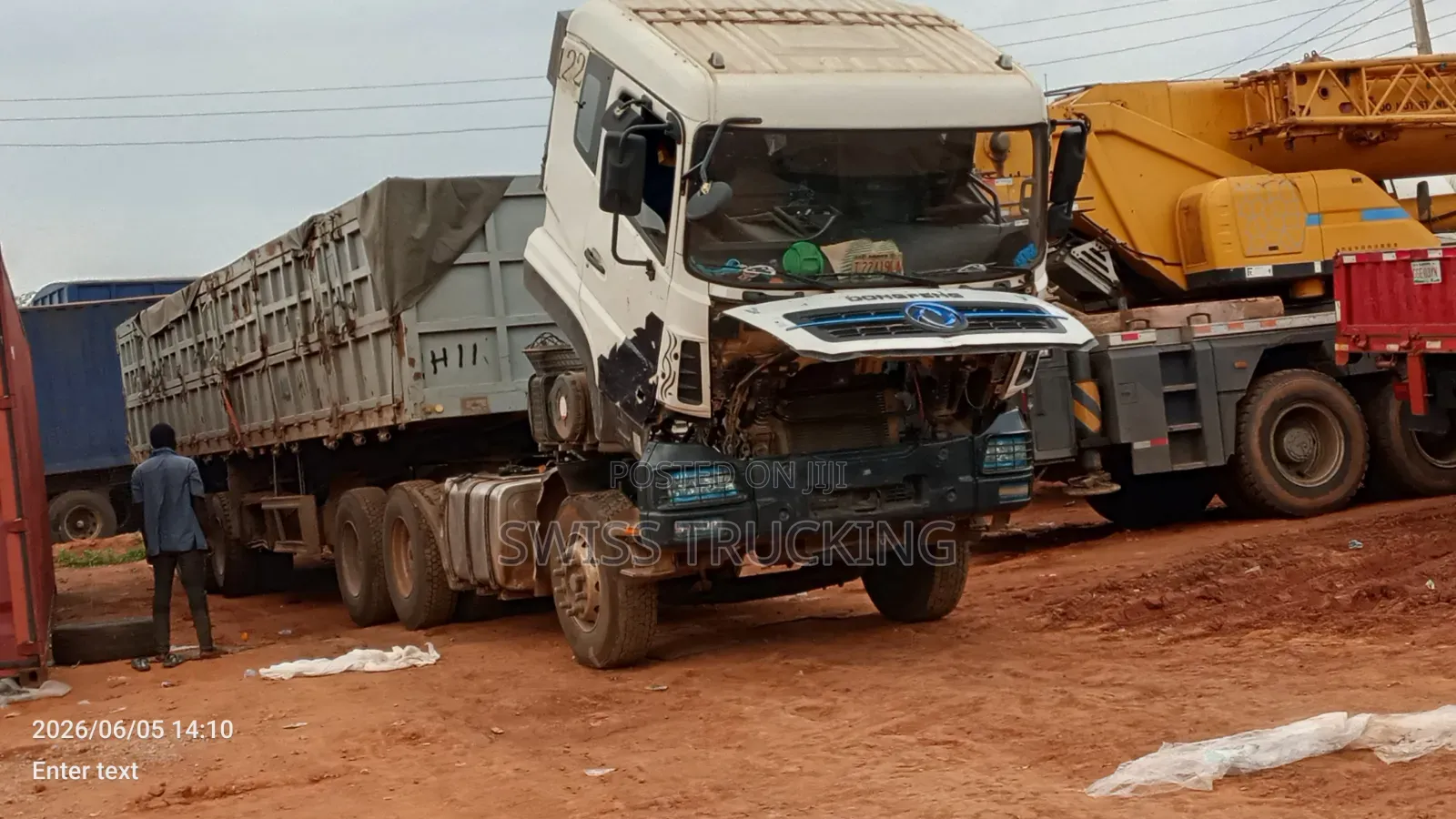 CNG Tipper Foton