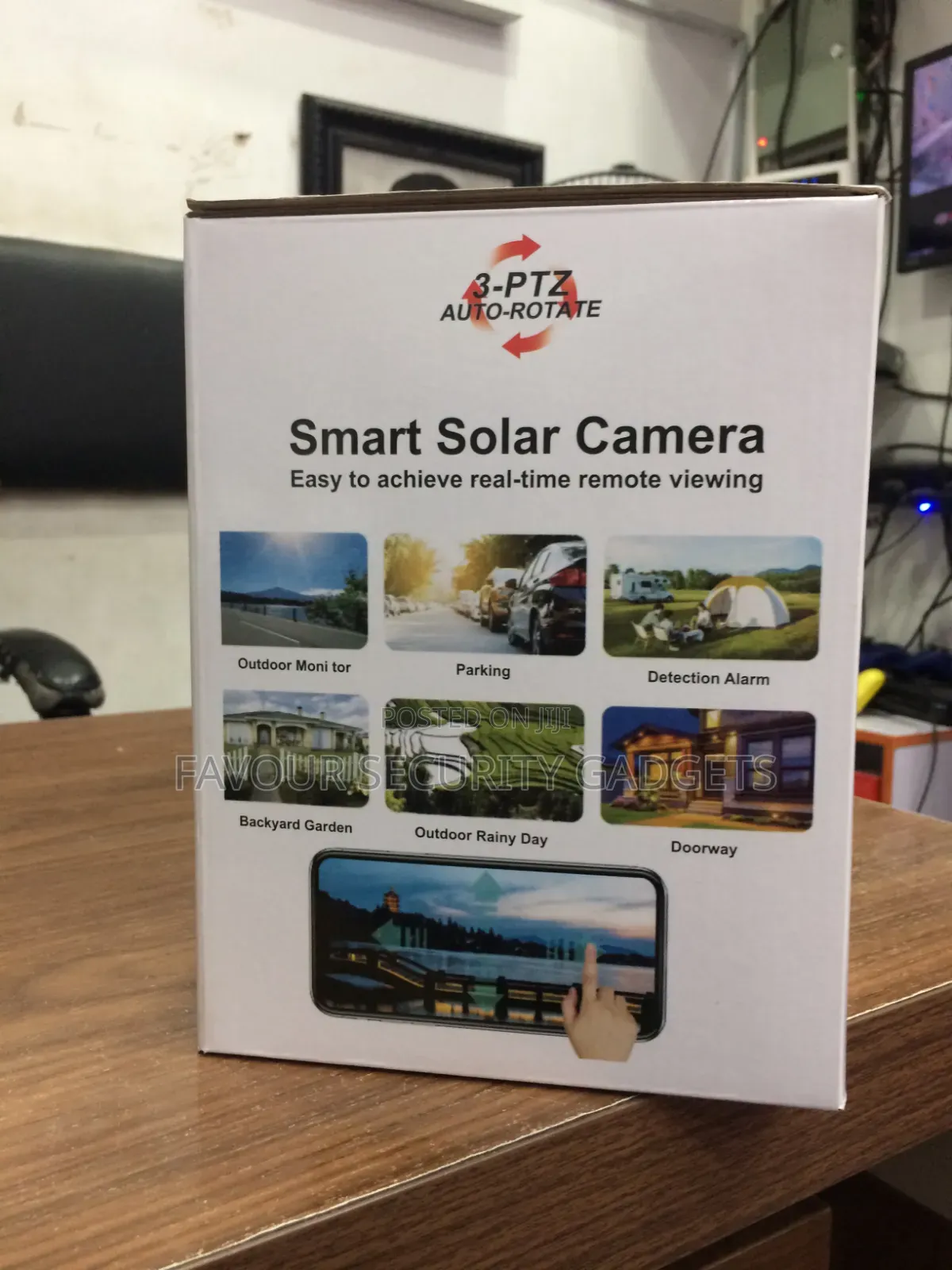 T34 Triple Lens Solar Camera