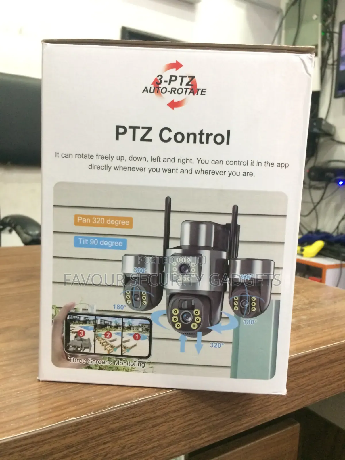 T34 Triple Lens Solar Camera