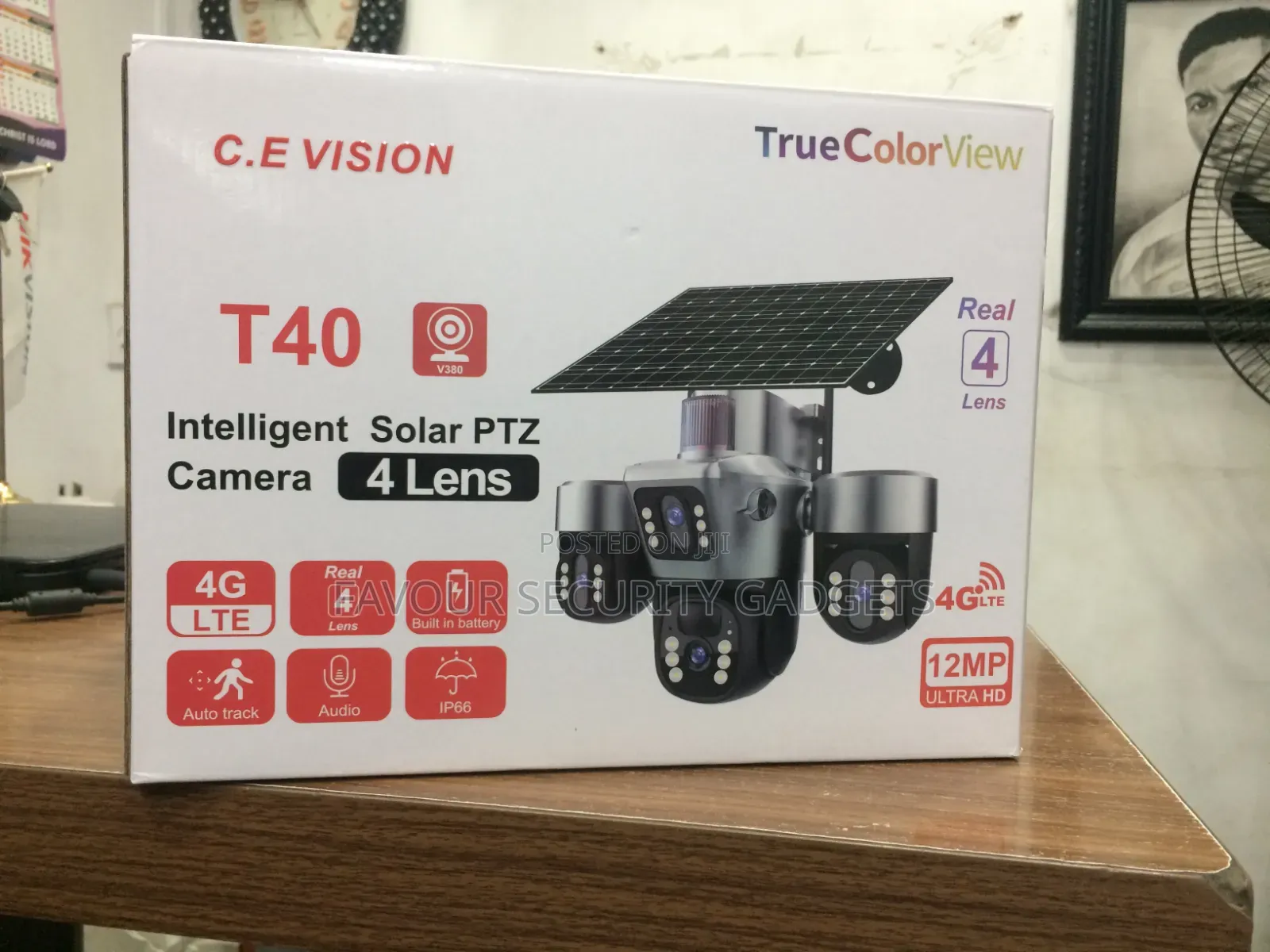 T40 Four Lens Solar Ptz Camera