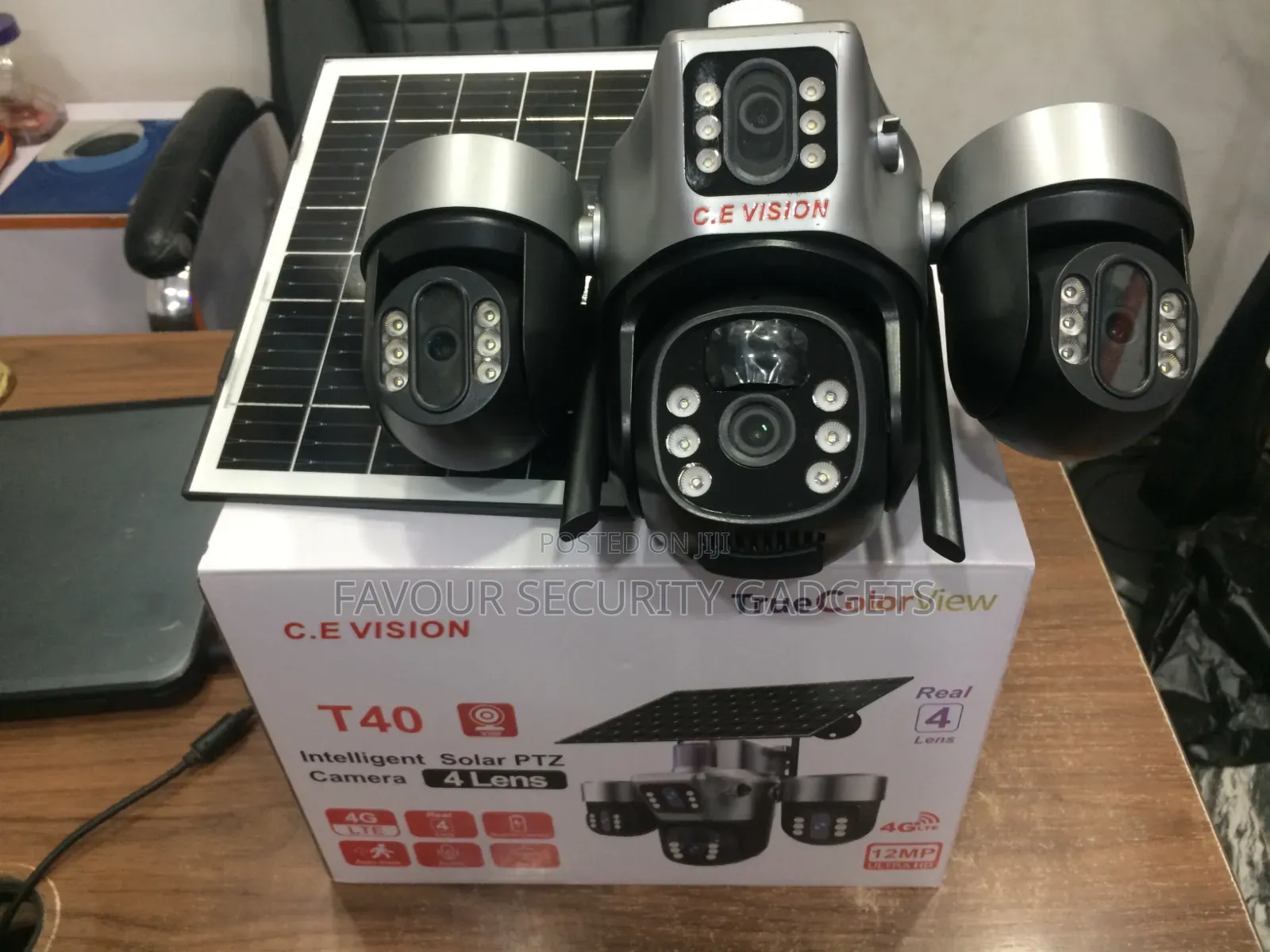 T40 Four Lens Solar Ptz Camera