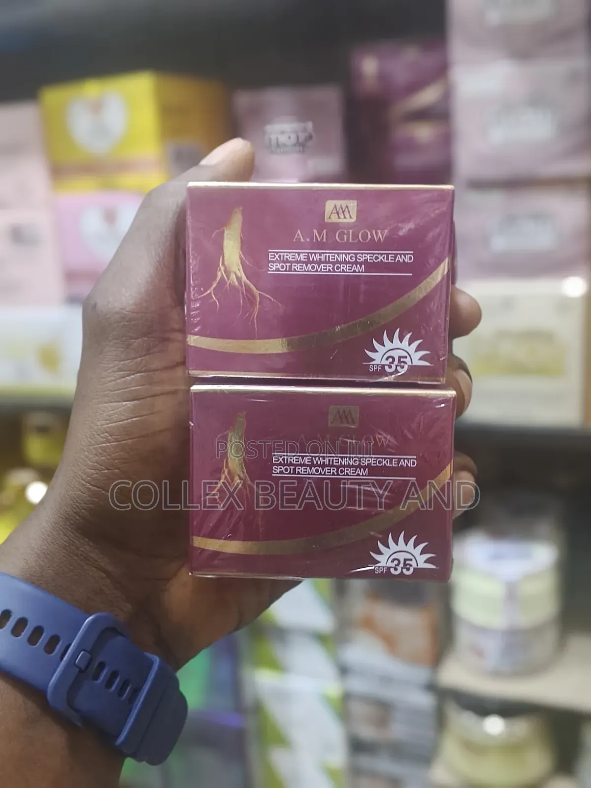 Am Glow Face Spot Removal Cream