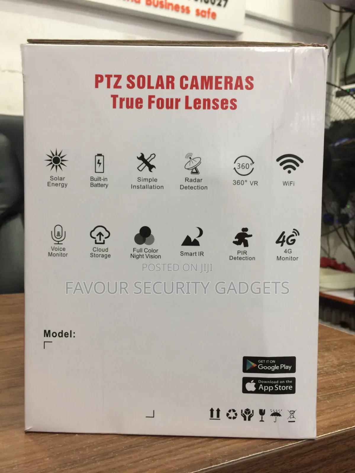 P91 Four Lens Solar Ptz Camera 15mp